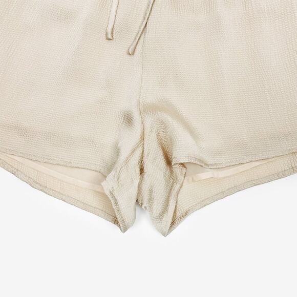 ASTR the Label Lounge Shorts Small Cream Clean Girl Softcore Neutral Minimalist - Picture 6 of 11
